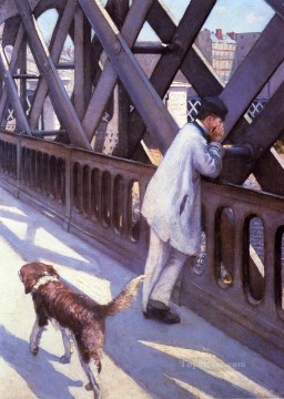 Gustave Caillebotte Painting - L Europe Le Pont De Gustave Caillebotte